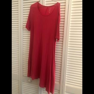 Pink Short sleeve dress